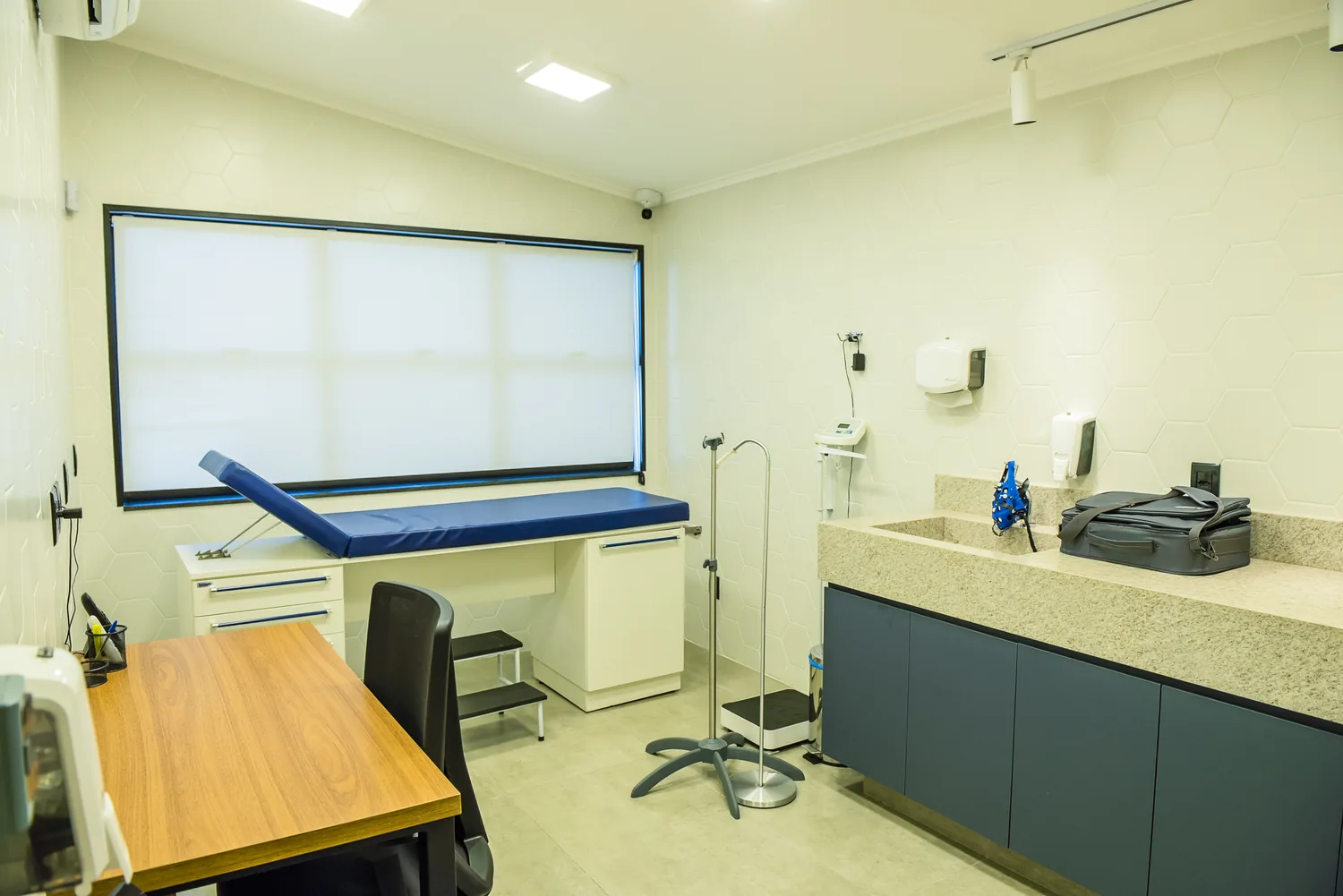 Sala de exames ocupacionais